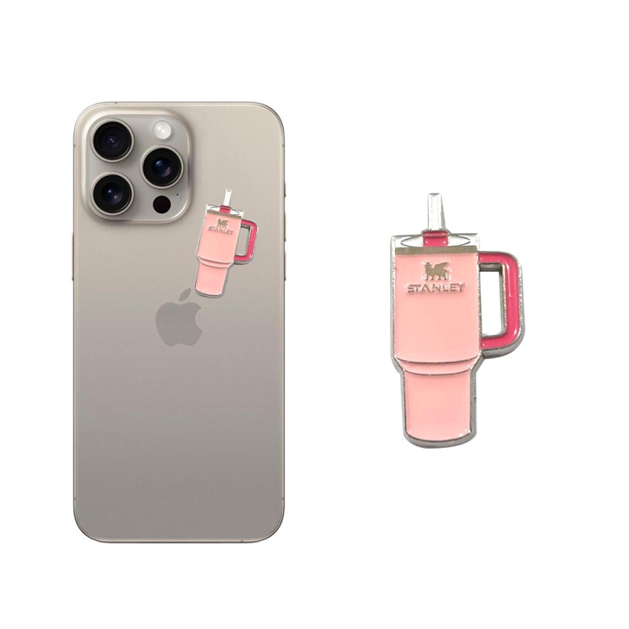 Mobile Metal sticker - Stanley Pink