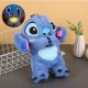 Disney Stitch Baby Breathing Bear Plush Soothing Music Sleeping Toy