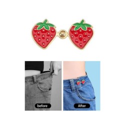 Waist Adjust Strawberry Button Waist Adjust Strawberry Button