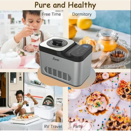 Sumo Ice Cream Maker 1.5L Capacity with Digital Control 135W