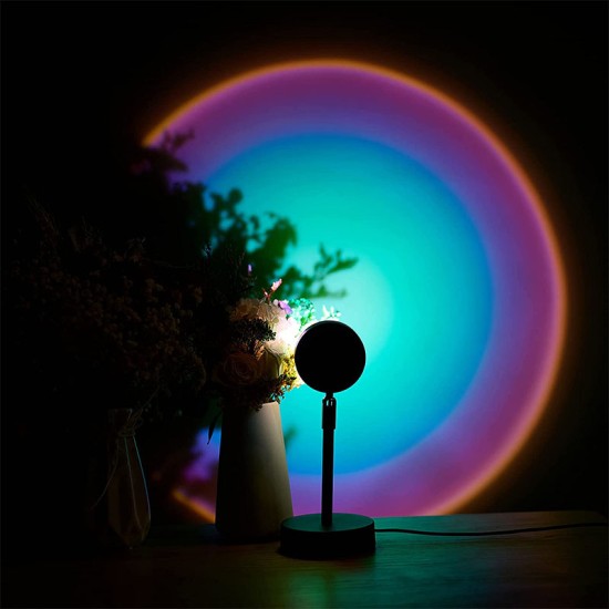 Sunset Projection Lamp - Rainbow