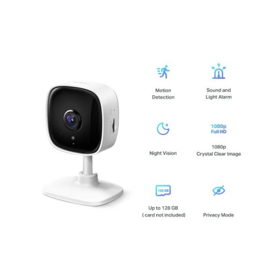 TP-Link - Tapo C100 Home Security WiFi Camera