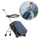 2-in-1 Children Ride-On Suitcase Luggage Travel Bag - Blue 2-in-1 Children Ride-On Suitcase Luggage Travel Bag - Blue