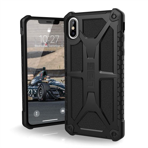 UAG Monarch Case For iPhone XS Max (6.5) - Crimson Black