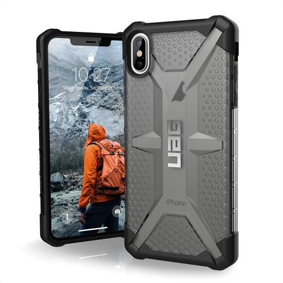 UAG Plasma Series Case for iPhone XS Max 6.5inch - Light Rugged Ash