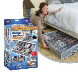 Shoes Under Space-Saving Shoe Organizer Shoes Under Space-Saving Shoe Organizer
