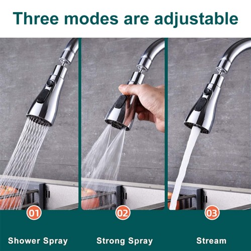 360 Swivel Spout Kitchen Sink Tap Spray Head