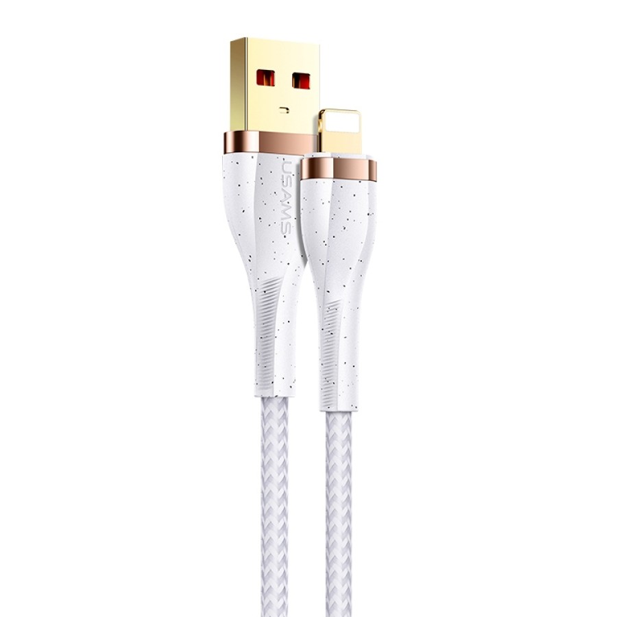 USAMS U64 Aluminum Alloy Data Charging Lightning Cable 1.2m