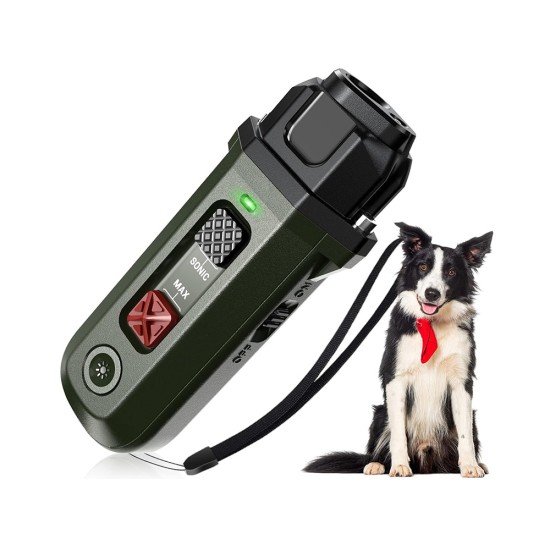 Ultrasonic dog and animal repellent