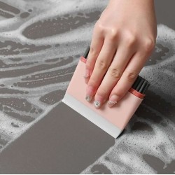 2 In 1 Kitchen Sink Squeegee Cleaner Wipe / Brush