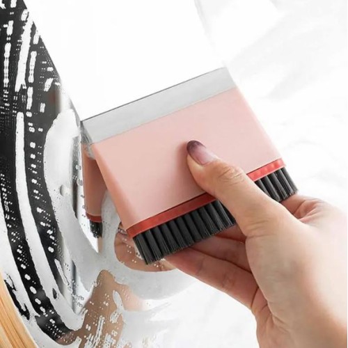 2 In 1 Kitchen Sink Squeegee Cleaner Wipe / Brush