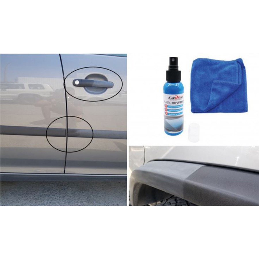 Plastic Restorer Spray 3.5 Oz Kit - Car Plastic Parts Refurbishment Agent