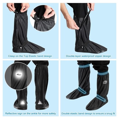 Double-Layer Waterproof Shoe Covers,