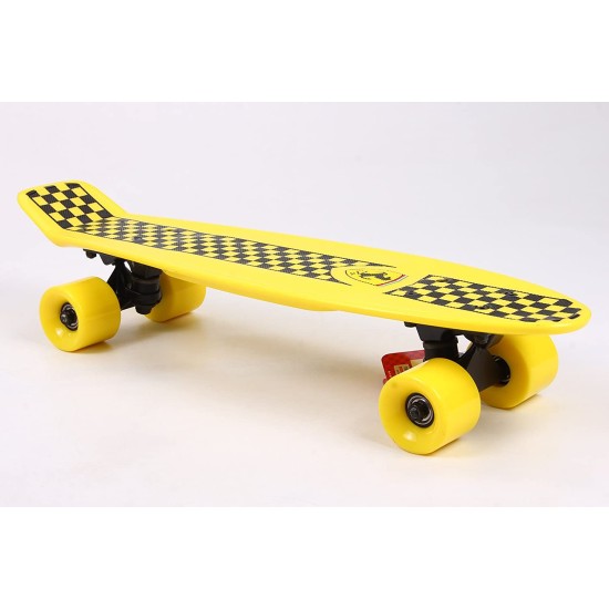 Mini Ferrari Skate Board / Yellow and Black