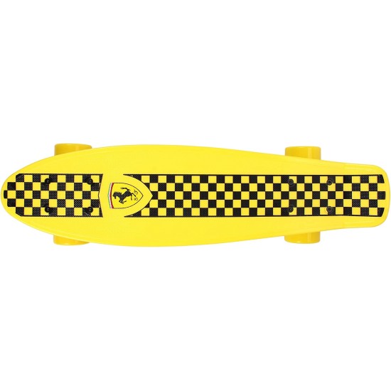 Mini Ferrari Skate Board / Yellow and Black