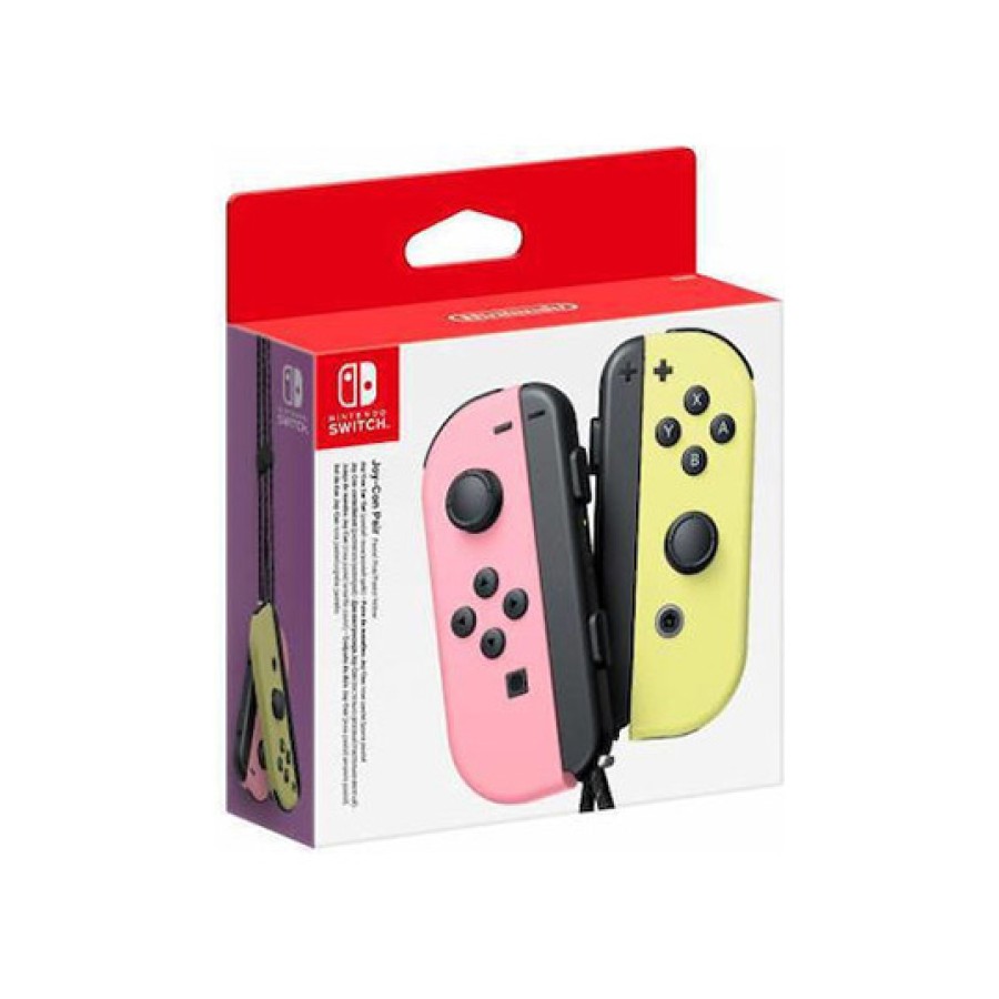 Nintendo Switch Joy-Con Controllers - Yellow/Pink