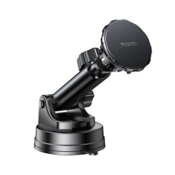 Yesido C160 Suction Cup Type Telescopic Rod Magnetic Phone Holder