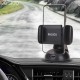 Yesido C23 Free Stretch Automatic Clip Mobile Phone Holder Car Mount - Black