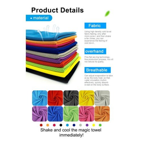 Fitness Ice Cooling Towel For Workouts