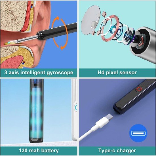 Wireless Visible Ear Pick Camera