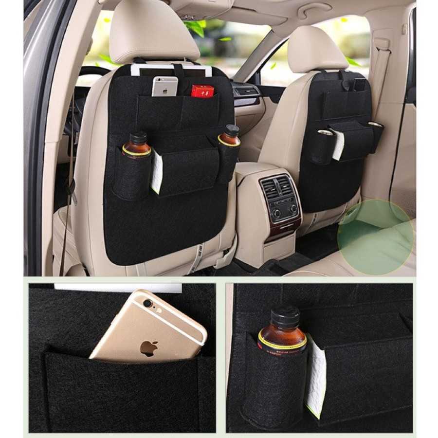 Car Seat Receive Bag - Black