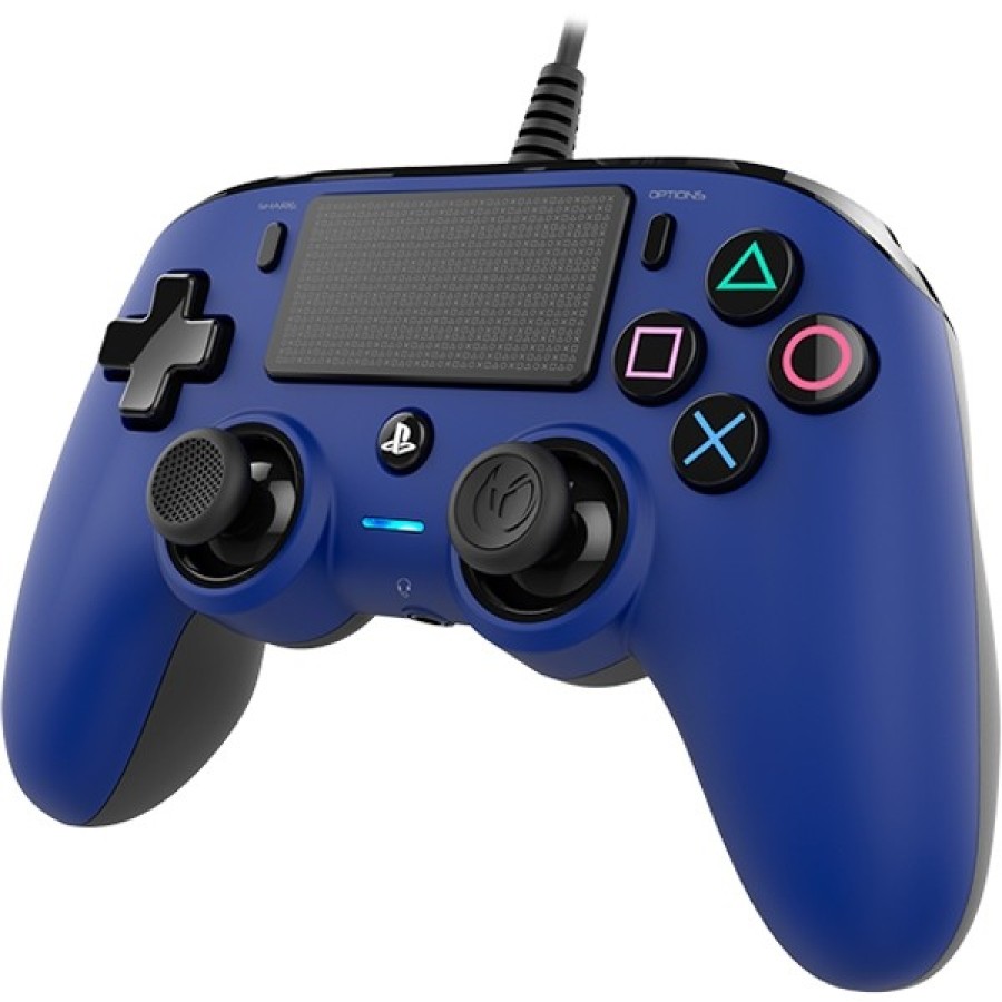 NACON Compact Wired Controller for PlayStation 4 - Blue