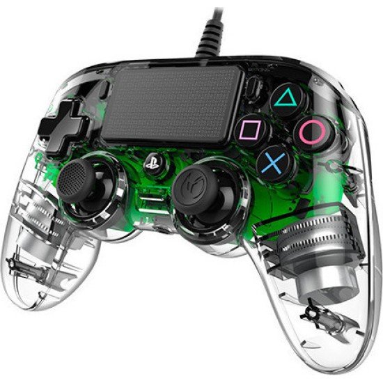 NACON Compact Wired Controller for PlayStation 4 - Crystal green