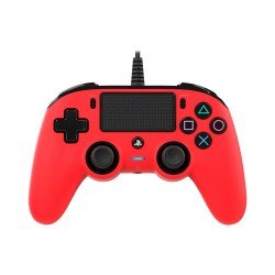 NACON Compact Wired Controller for PlayStation 4 - Red
