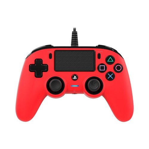 NACON Compact Wired Controller for PlayStation 4 - Red