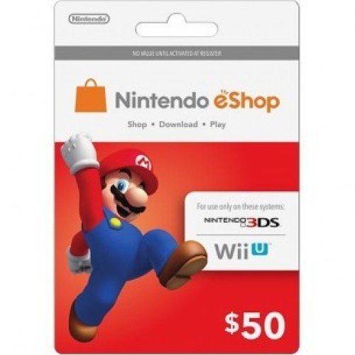 Nintendo Eshop Card $50 - Us