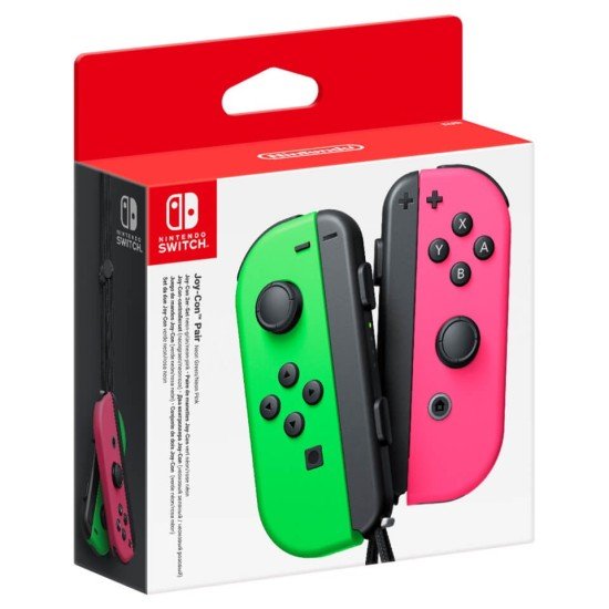 Nintendo Switch - Joy-Con (L/R)-Neon Green /Neon Pink