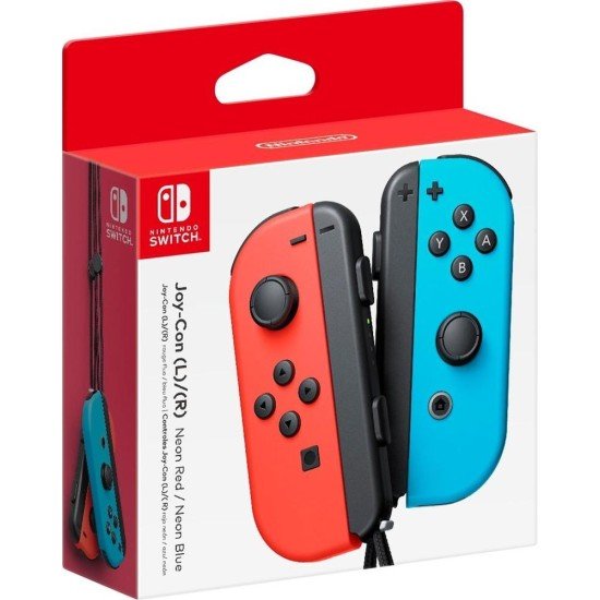 Nintendo Switch - Joy-Con (L/R)-Neon Red/Neon Blue