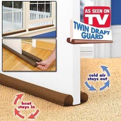 Twin Draft Door Shied Guard Twin Draft Door Shied Guard