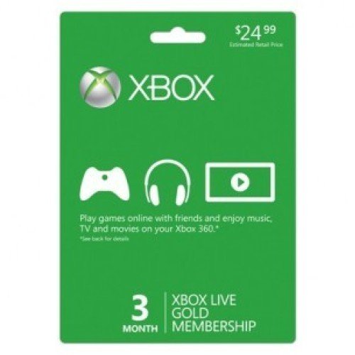 Xbox Live 3 Months (Digital Code)